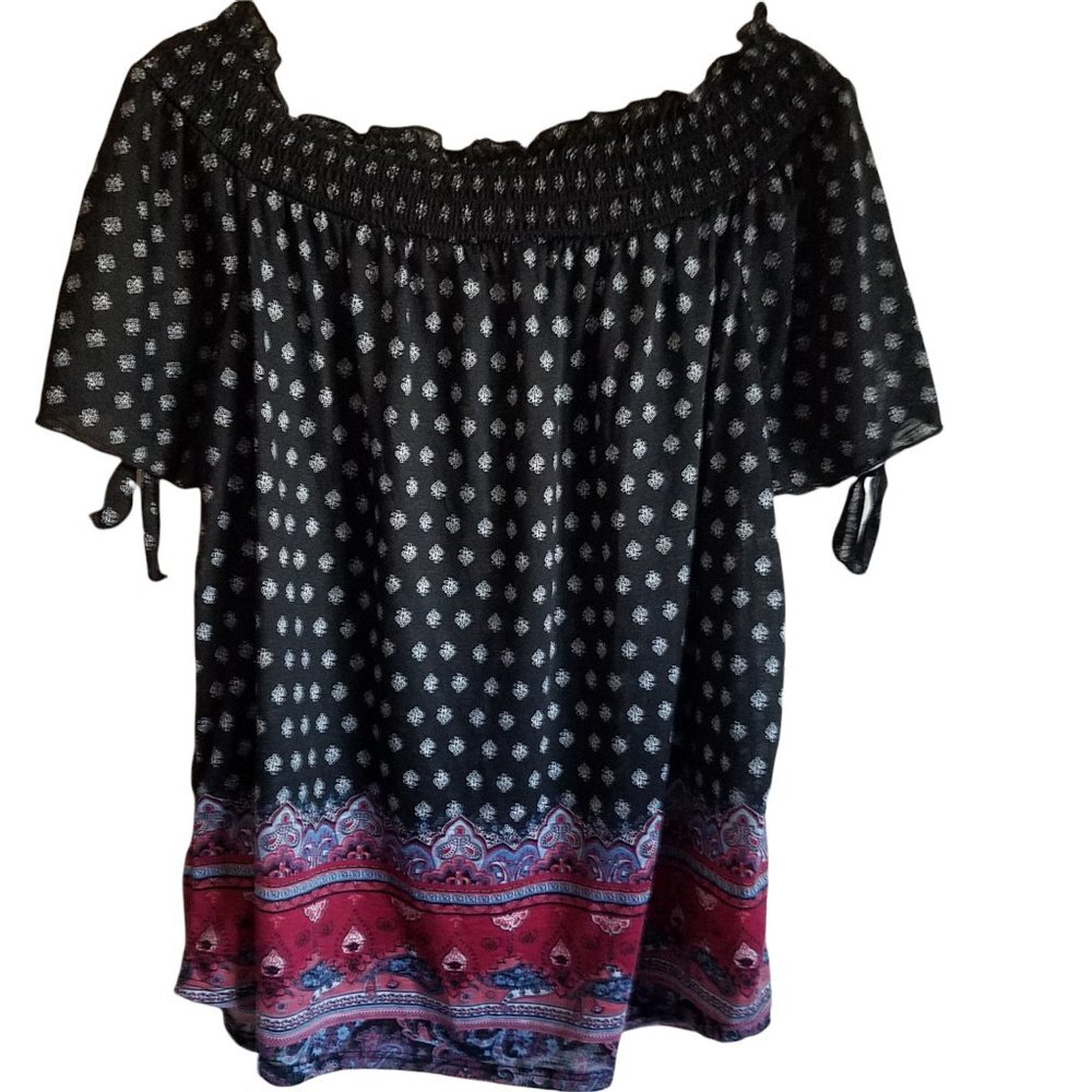 Bobbie Brooks Peasant Blouse‎ 1X